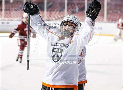 Thumbnail 3 in Governor's Academy vs. Kimball Union Academy (Scrimmage - Frozen Fenway) photogallery.