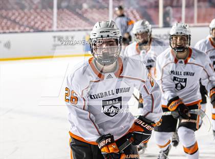 Thumbnail 1 in Governor's Academy vs. Kimball Union Academy (Scrimmage - Frozen Fenway) photogallery.
