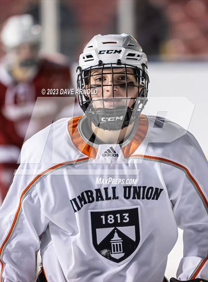 Thumbnail 1 in Governor's Academy vs. Kimball Union Academy (Scrimmage - Frozen Fenway) photogallery.