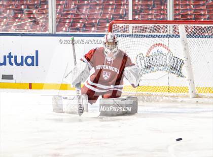 Thumbnail 1 in Governor's Academy vs. Kimball Union Academy (Scrimmage - Frozen Fenway) photogallery.