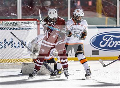 Thumbnail 3 in Governor's Academy vs. Kimball Union Academy (Scrimmage - Frozen Fenway) photogallery.