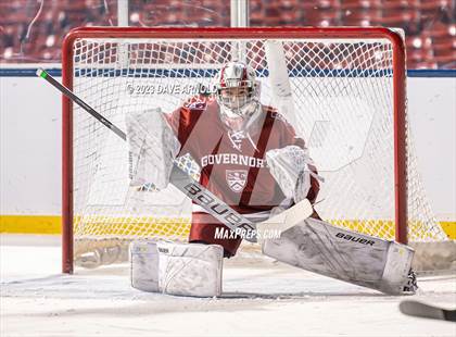 Thumbnail 1 in Governor's Academy vs. Kimball Union Academy (Scrimmage - Frozen Fenway) photogallery.