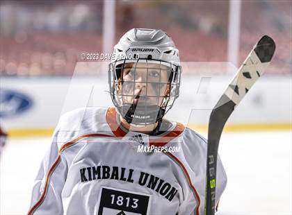 Thumbnail 3 in Governor's Academy vs. Kimball Union Academy (Scrimmage - Frozen Fenway) photogallery.