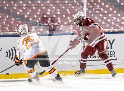 Thumbnail 3 in Governor's Academy vs. Kimball Union Academy (Scrimmage - Frozen Fenway) photogallery.