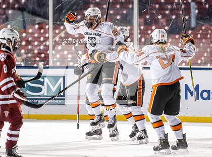 Thumbnail 2 in Governor's Academy vs. Kimball Union Academy (Scrimmage - Frozen Fenway) photogallery.