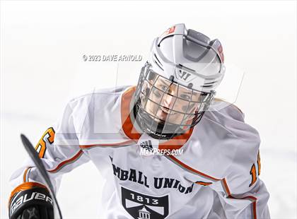 Thumbnail 1 in Governor's Academy vs. Kimball Union Academy (Scrimmage - Frozen Fenway) photogallery.