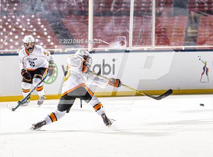 Thumbnail 3 in Governor's Academy vs. Kimball Union Academy (Scrimmage - Frozen Fenway) photogallery.