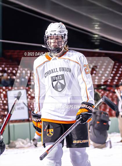 Thumbnail 1 in Governor's Academy vs. Kimball Union Academy (Scrimmage - Frozen Fenway) photogallery.