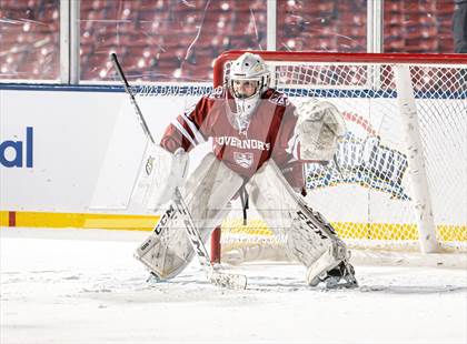 Thumbnail 2 in Governor's Academy vs. Kimball Union Academy (Scrimmage - Frozen Fenway) photogallery.