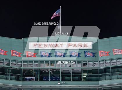 Thumbnail 3 in Governor's Academy vs. Kimball Union Academy (Scrimmage - Frozen Fenway) photogallery.