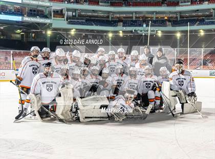 Thumbnail 2 in Governor's Academy vs. Kimball Union Academy (Scrimmage - Frozen Fenway) photogallery.