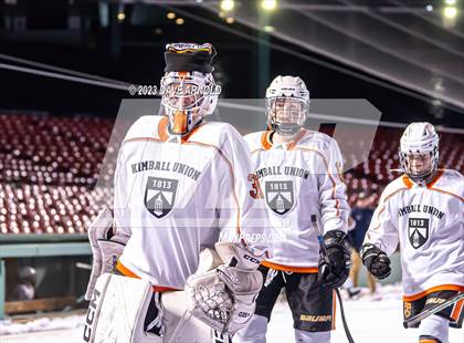 Thumbnail 2 in Governor's Academy vs. Kimball Union Academy (Scrimmage - Frozen Fenway) photogallery.