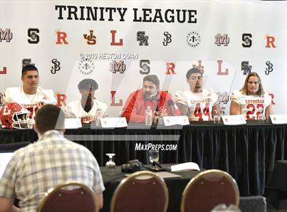 Thumbnail 1 in Trinity League Media Day - Orange Lutheran photogallery.