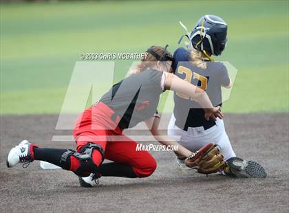 Thumbnail 1 in Arlington Martin @ Highland Park (UIL 6A Softball Region II B-District) photogallery.
