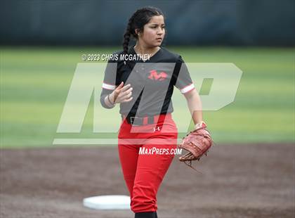 Thumbnail 2 in Arlington Martin @ Highland Park (UIL 6A Softball Region II B-District) photogallery.