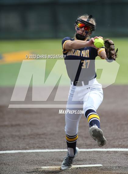 Thumbnail 3 in Arlington Martin @ Highland Park (UIL 6A Softball Region II B-District) photogallery.