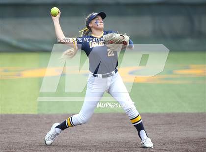 Thumbnail 2 in Arlington Martin @ Highland Park (UIL 6A Softball Region II B-District) photogallery.