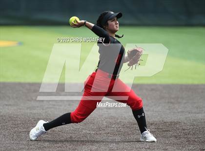 Thumbnail 3 in Arlington Martin @ Highland Park (UIL 6A Softball Region II B-District) photogallery.