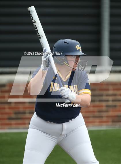 Thumbnail 2 in Arlington Martin @ Highland Park (UIL 6A Softball Region II B-District) photogallery.