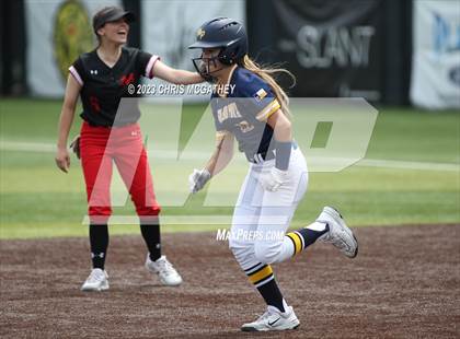 Thumbnail 3 in Arlington Martin @ Highland Park (UIL 6A Softball Region II B-District) photogallery.