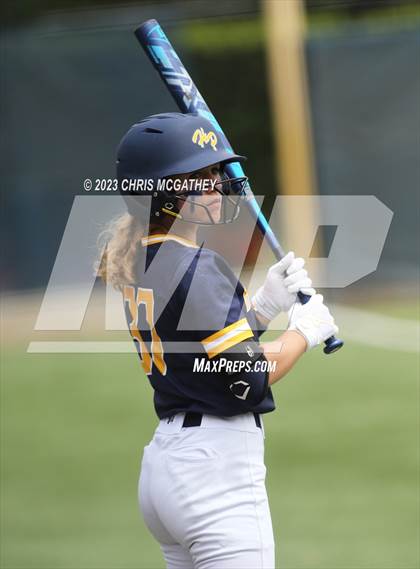 Thumbnail 2 in Arlington Martin @ Highland Park (UIL 6A Softball Region II B-District) photogallery.