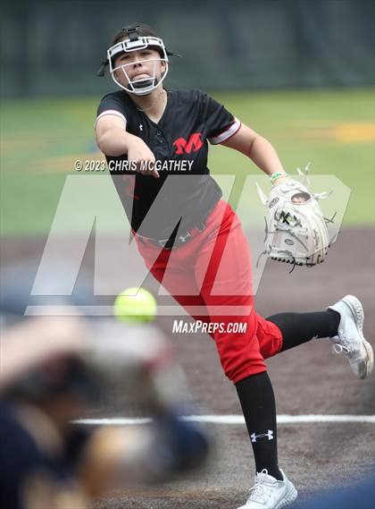 Thumbnail 1 in Arlington Martin @ Highland Park (UIL 6A Softball Region II B-District) photogallery.