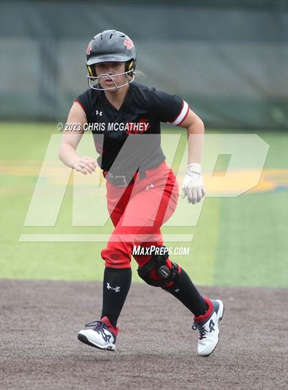 Thumbnail 1 in Arlington Martin @ Highland Park (UIL 6A Softball Region II B-District) photogallery.