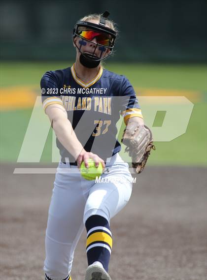 Thumbnail 2 in Arlington Martin @ Highland Park (UIL 6A Softball Region II B-District) photogallery.