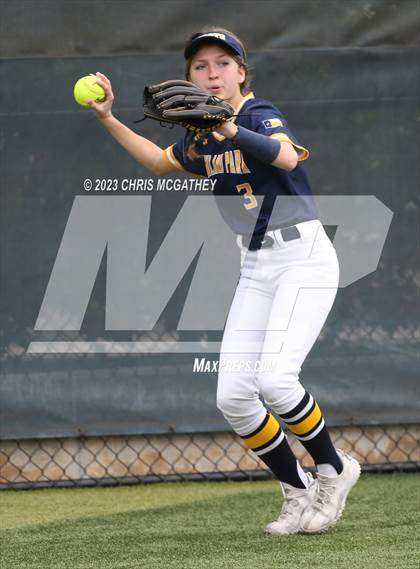 Thumbnail 3 in Arlington Martin @ Highland Park (UIL 6A Softball Region II B-District) photogallery.