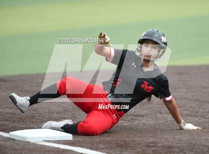 Thumbnail 2 in Arlington Martin @ Highland Park (UIL 6A Softball Region II B-District) photogallery.