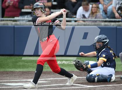 Thumbnail 2 in Arlington Martin @ Highland Park (UIL 6A Softball Region II B-District) photogallery.