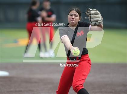 Thumbnail 3 in Arlington Martin @ Highland Park (UIL 6A Softball Region II B-District) photogallery.