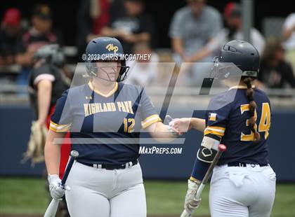Thumbnail 3 in Arlington Martin @ Highland Park (UIL 6A Softball Region II B-District) photogallery.