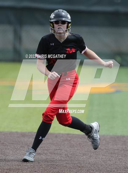 Thumbnail 1 in Arlington Martin @ Highland Park (UIL 6A Softball Region II B-District) photogallery.