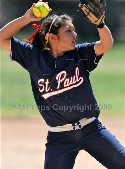 Thumbnail 1 in St. Paul vs. Poly (Savanna Tournament) photogallery.