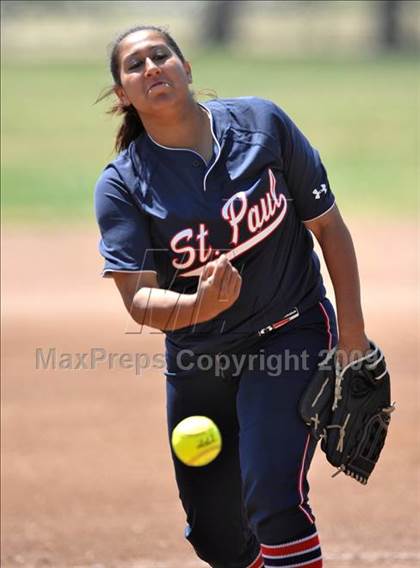 Thumbnail 1 in St. Paul vs. Poly (Savanna Tournament) photogallery.