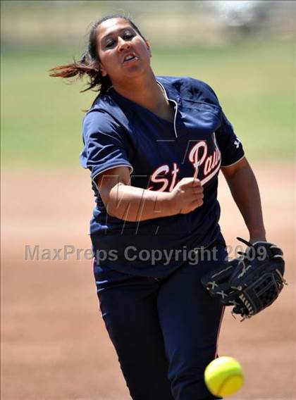 Thumbnail 1 in St. Paul vs. Poly (Savanna Tournament) photogallery.