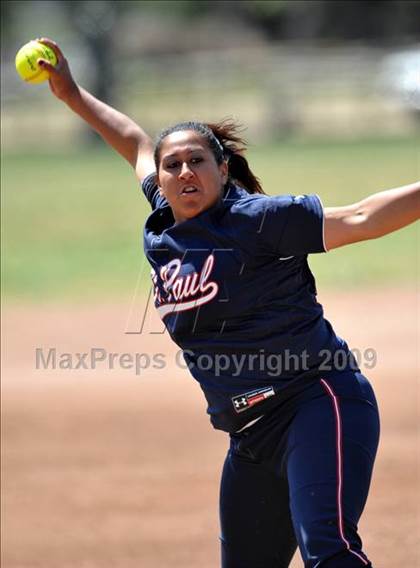 Thumbnail 3 in St. Paul vs. Poly (Savanna Tournament) photogallery.