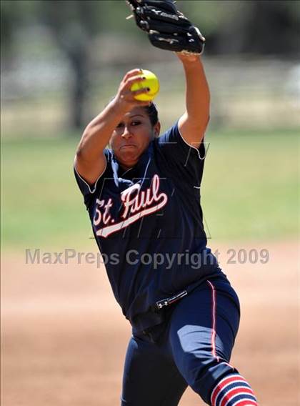 Thumbnail 2 in St. Paul vs. Poly (Savanna Tournament) photogallery.