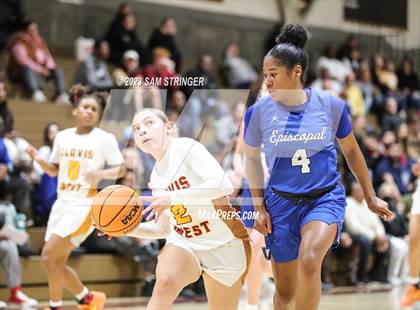Thumbnail 2 in Episcopal @ Clovis West (Nike Central Valley Showdown) photogallery.