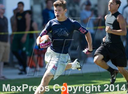 Thumbnail 2 in Great Oak vs. Escondido (SDSU Passing Tournament) photogallery.