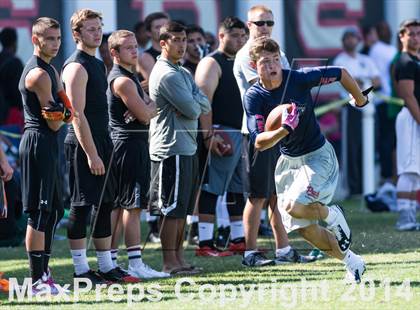 Thumbnail 3 in Great Oak vs. Escondido (SDSU Passing Tournament) photogallery.