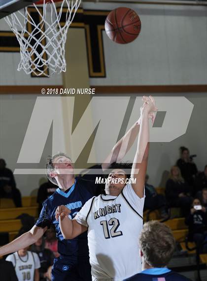 Thumbnail 3 in Redwood @ Knight (CIF D4 1st Round) photogallery.