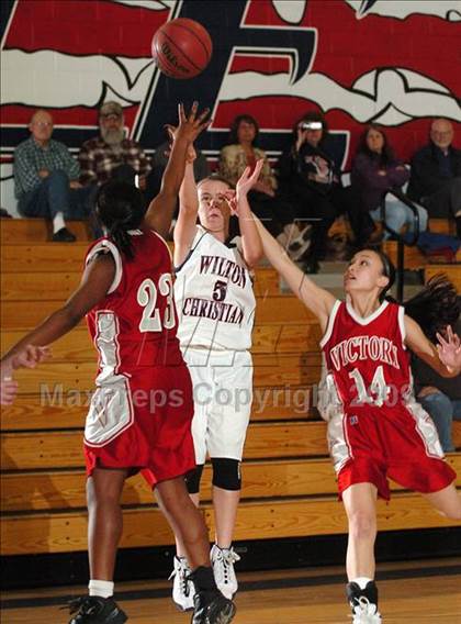 Thumbnail 3 in Victory Christian @ Wilton Christian (CIF SJS D5 Playoffs) photogallery.