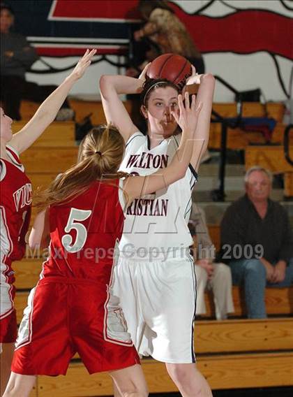 Thumbnail 2 in Victory Christian @ Wilton Christian (CIF SJS D5 Playoffs) photogallery.