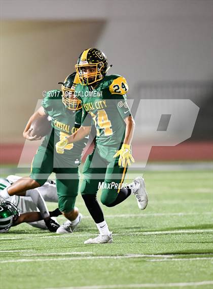 Thumbnail 3 in Cuero Vs Crystal City (Class 4A Div 2 Second Round) photogallery.