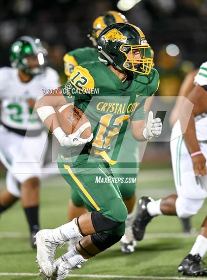 Thumbnail 3 in Cuero Vs Crystal City (Class 4A Div 2 Second Round) photogallery.