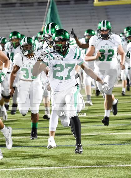 Thumbnail 2 in Cuero Vs Crystal City (Class 4A Div 2 Second Round) photogallery.