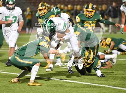 Thumbnail 3 in Cuero Vs Crystal City (Class 4A Div 2 Second Round) photogallery.
