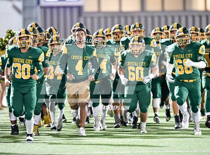 Thumbnail 2 in Cuero Vs Crystal City (Class 4A Div 2 Second Round) photogallery.